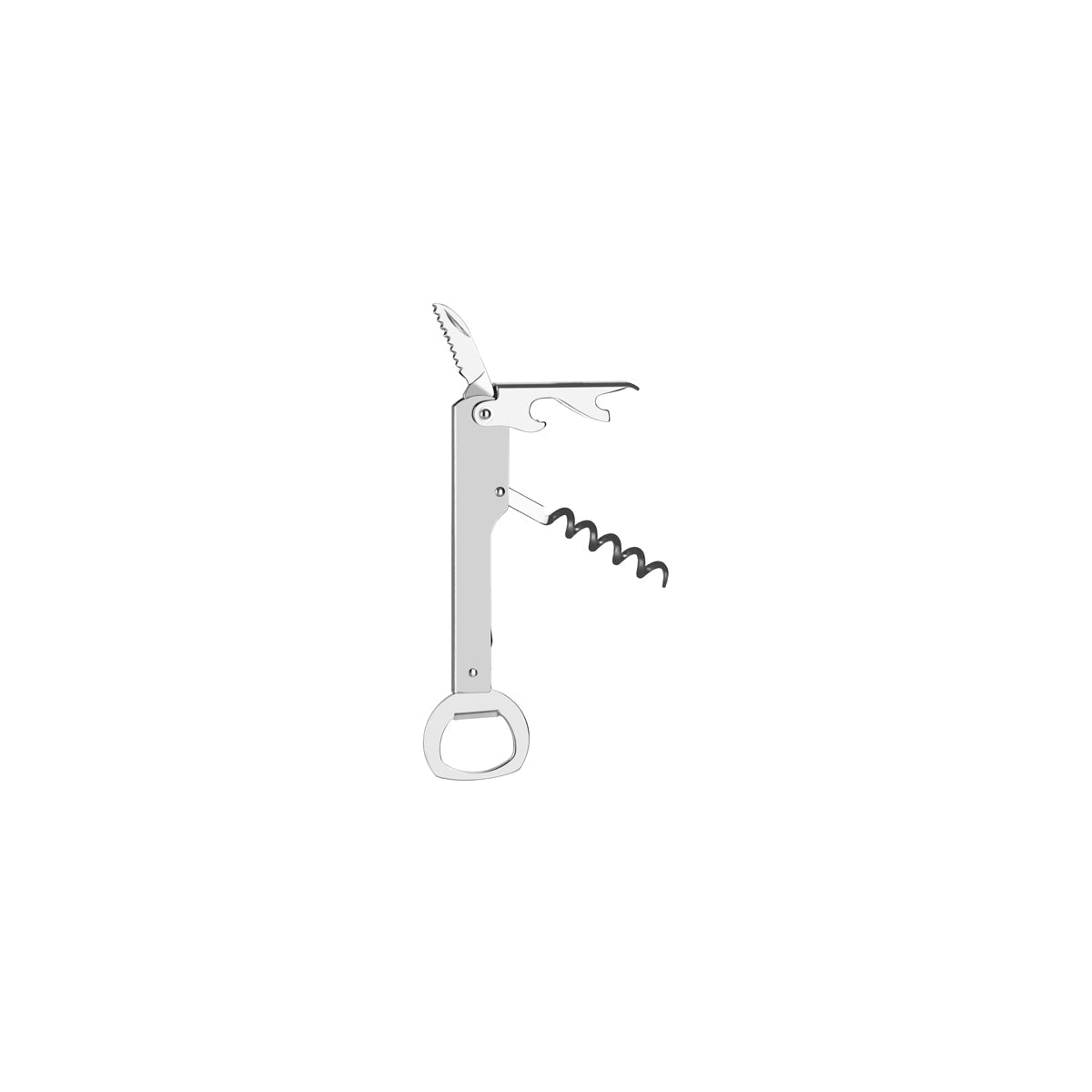 07956 Ghidini Ghidini Waiters Friend-Chrome 4-Uses Tomkin Australia Hospitality Supplies