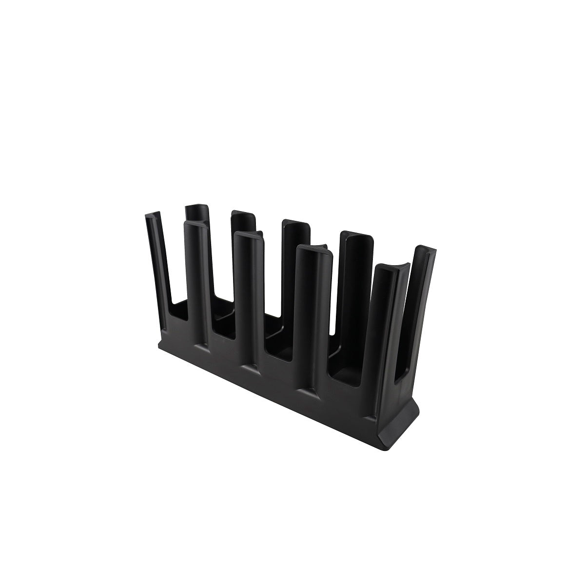 08652 Chef Inox Chef Inox 4-Compartment Horizontal Cup Organiser Black Tomkin Australia Hospitality Supplies