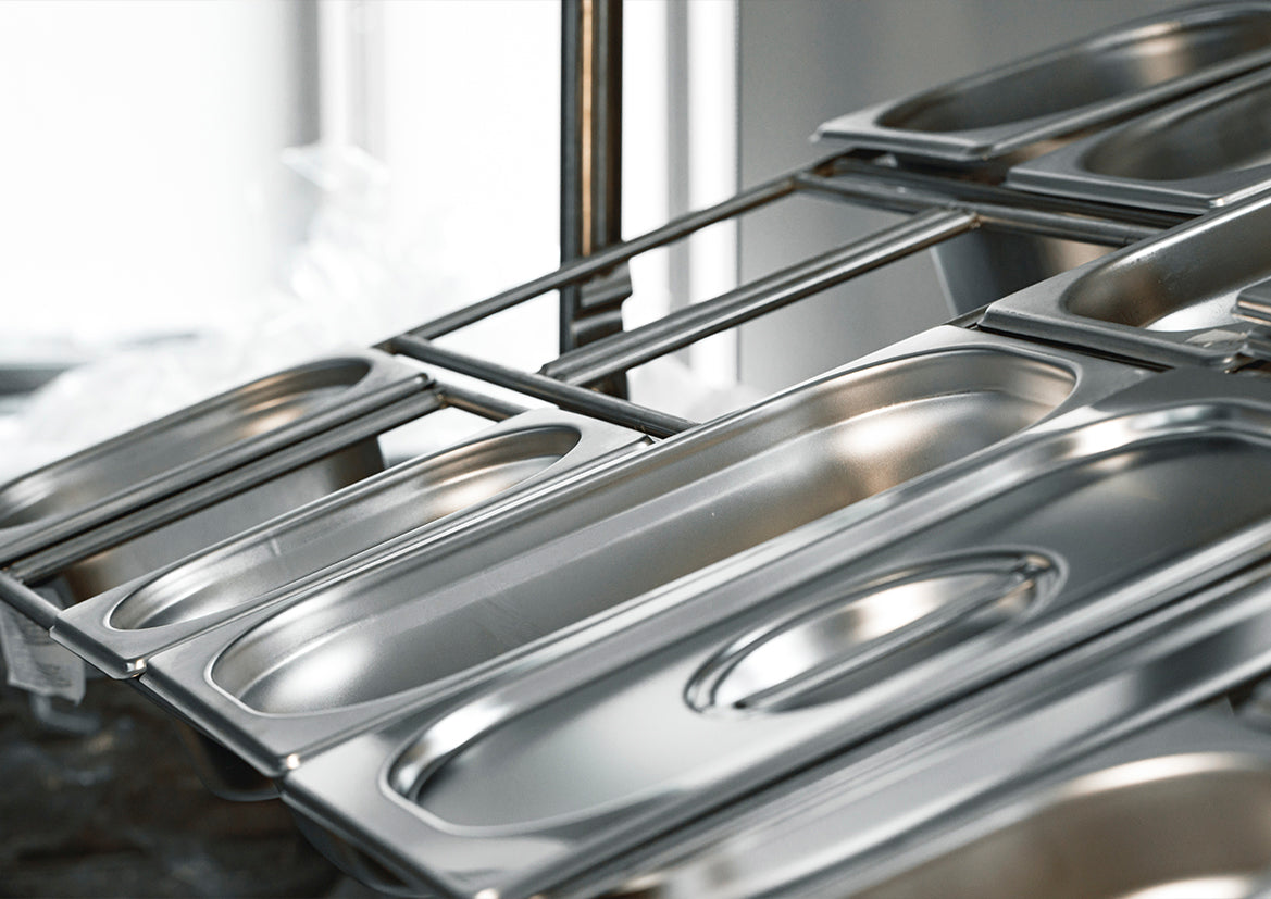 Anti-Jam Steam Pan Cover 1/2 Size 325x265mm