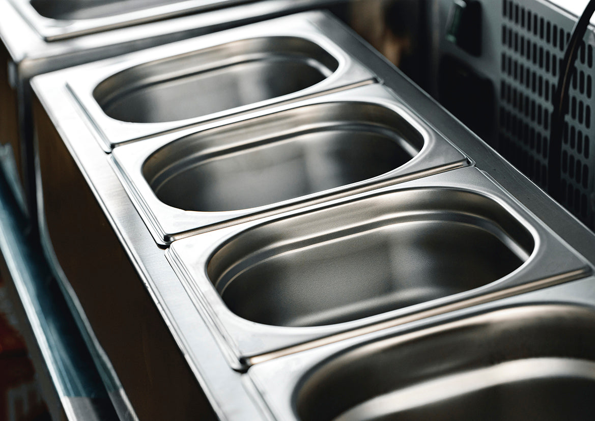 Anti-Jam Steam Pan 1/2 Size 325x265x150mm / 9.2Lt