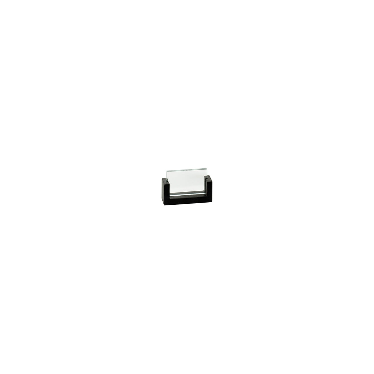 CM1510-32-96 Cal-Mil Midnight U-Frame Card Holder 89x51mm Tomkin Australia Hospitality Supplies