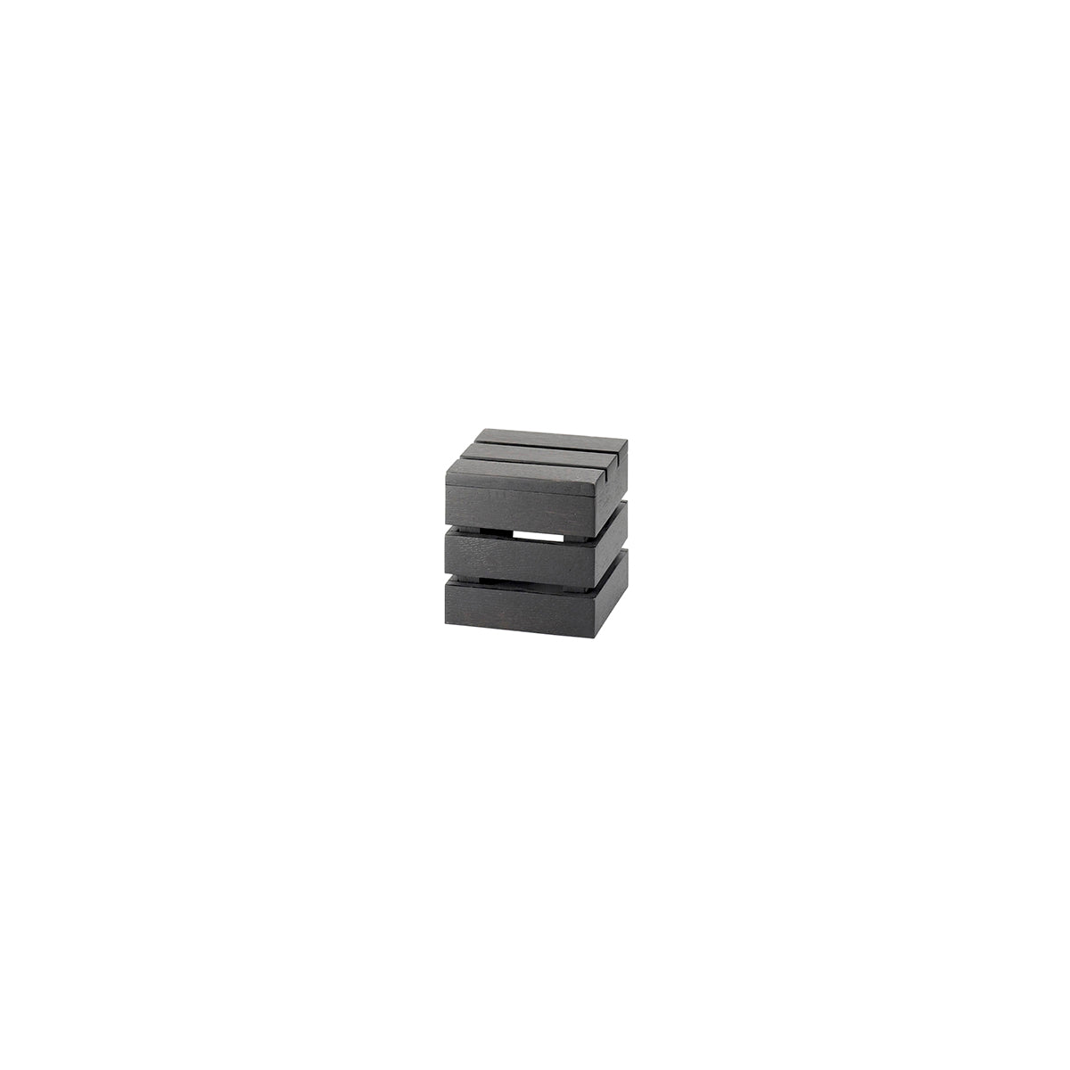 CM1944-6-96 Cal-Mil Midnight Square Crate Riser 152x152x152mm Tomkin Australia Hospitality Supplies