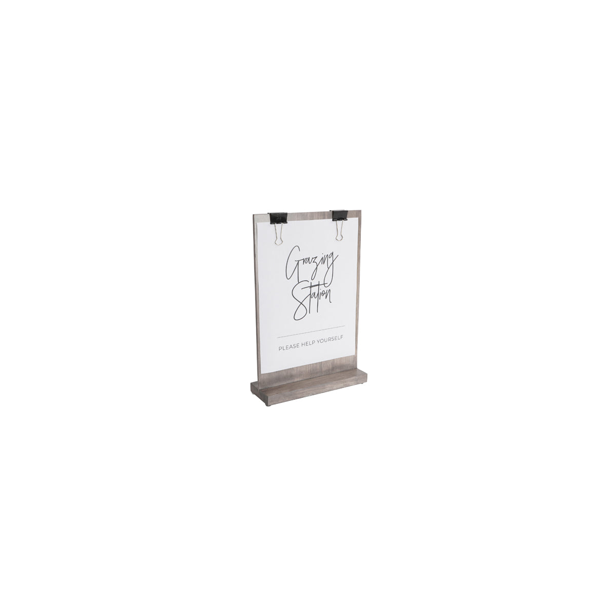 Aspen Menu / Sign Holder with Clip 216x279mm