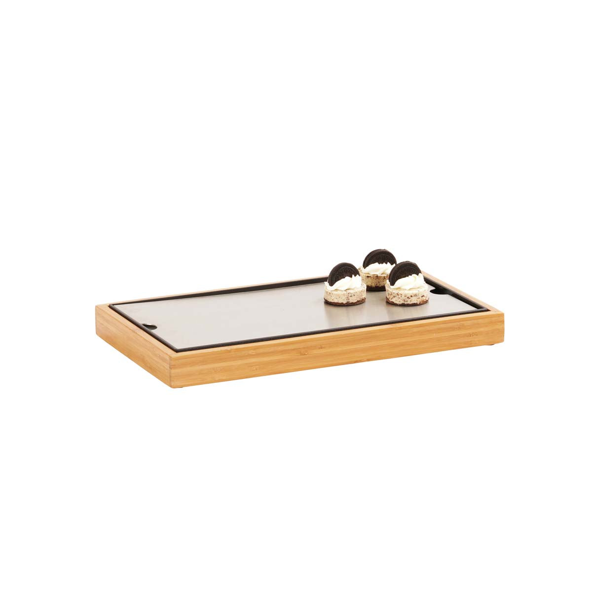 CM22072-1-60 Cal-Mil Bamboo Cold Concept Tray Frame 241x451x44mm Tomkin Australia Hospitality Supplies