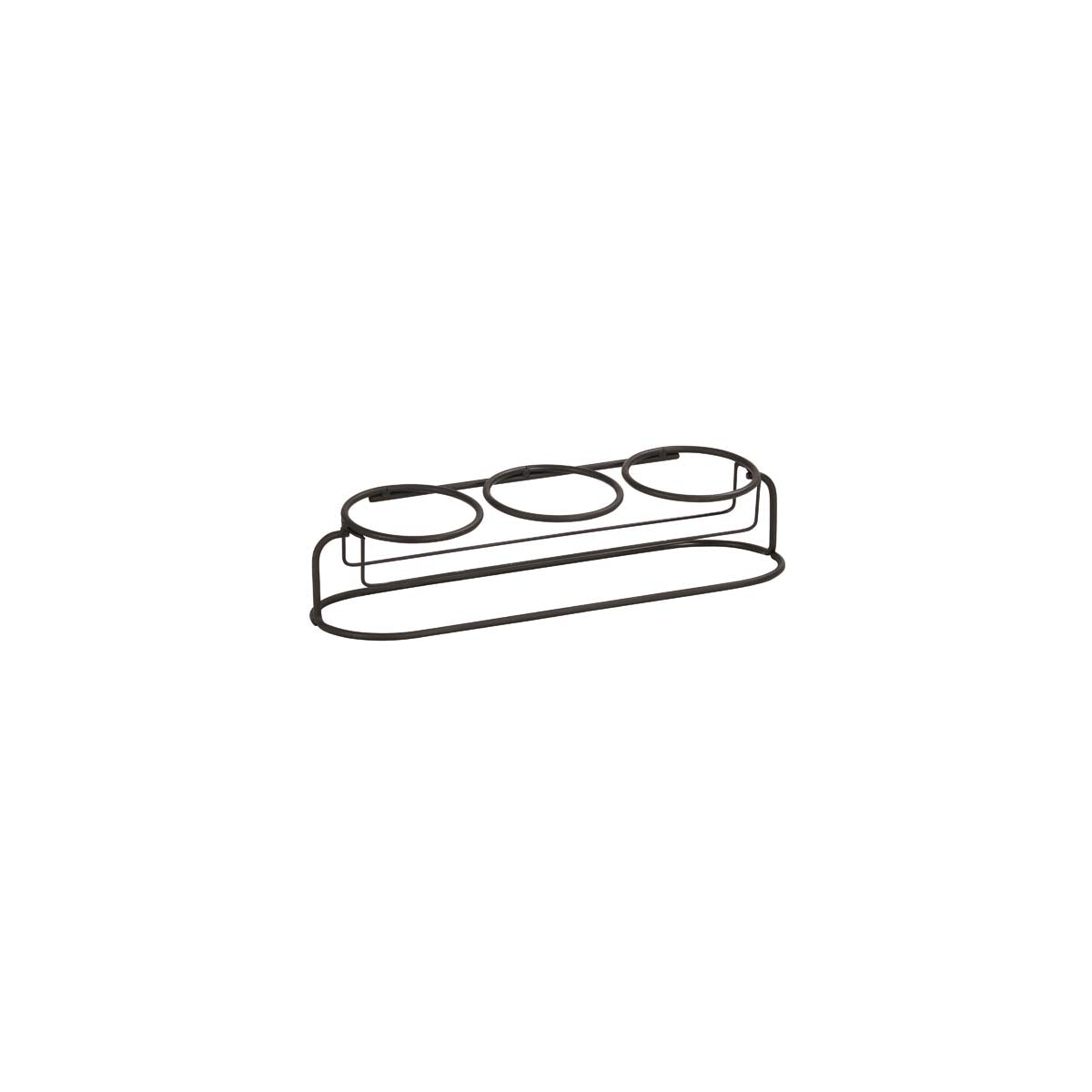 CM22602-16-13 Cal-Mil Madison Jar Stand with 3x450ml Jars 406x127x114mm Tomkin Australia Hospitality Supplies