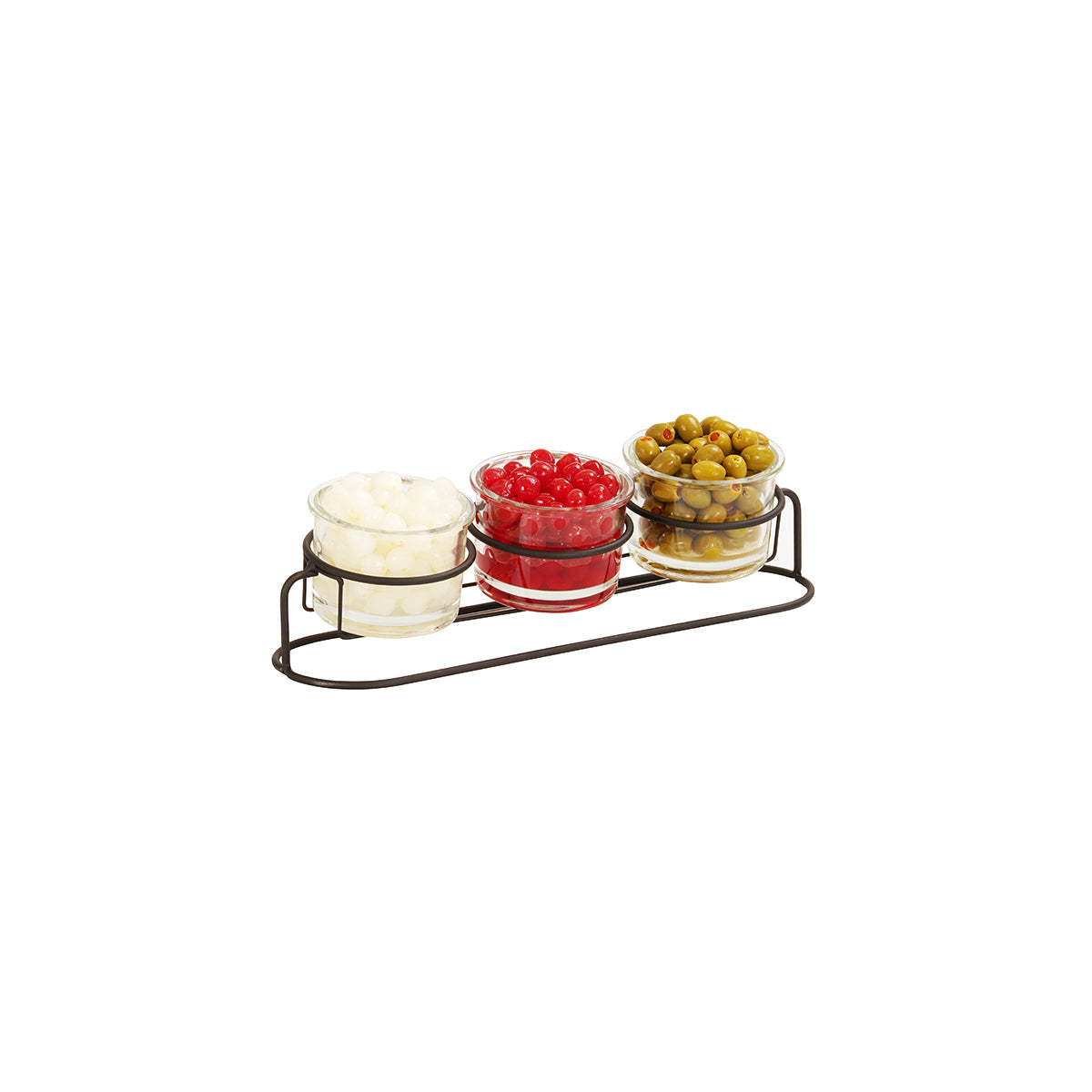 Madison Jar Stand with 3x900ml Jars 483x140x133mm