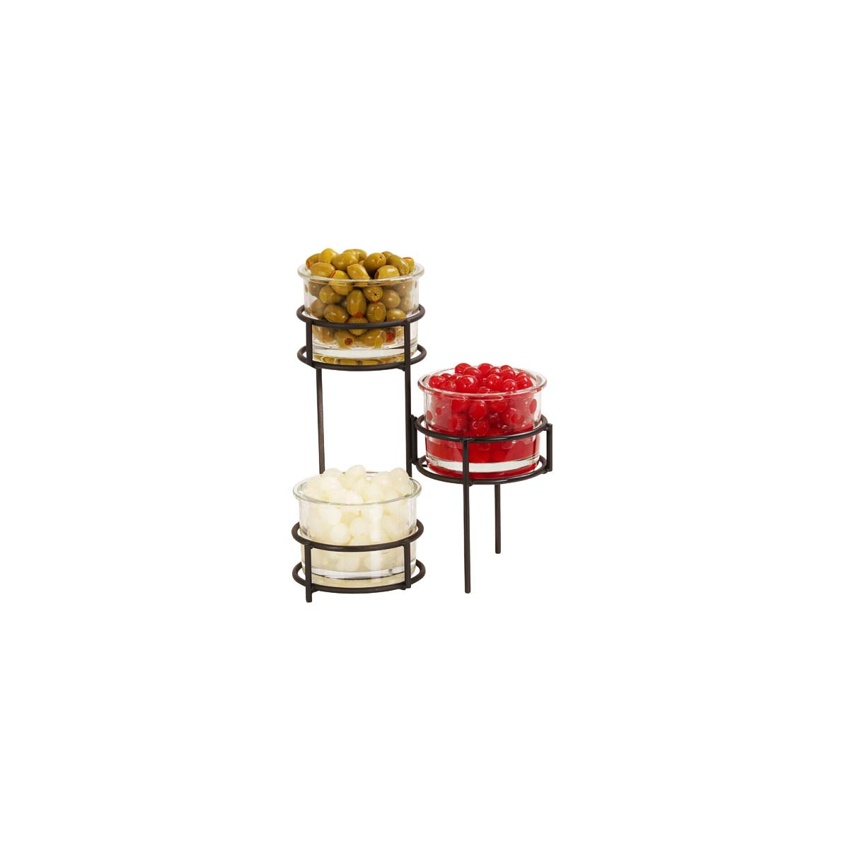 Madison Tier Jar Stand with 3x900ml Jars 279x311mm