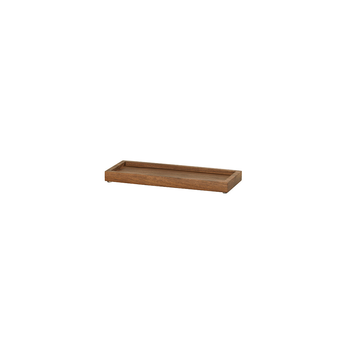 CM23205-78 Cal-Mil Sydney Walnut Round Jar Displays Includes 3 Black Melamine Jars 324x127x114mm Tomkin Australia Hospitality Supplies