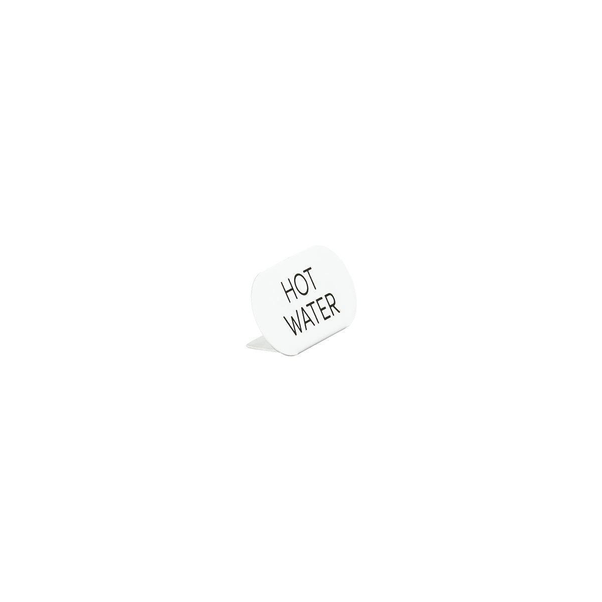 CM23401-3-15 Cal-Mil Juno Beverage Hot Water Signs 114x38x51mm Tomkin Australia Hospitality Supplies