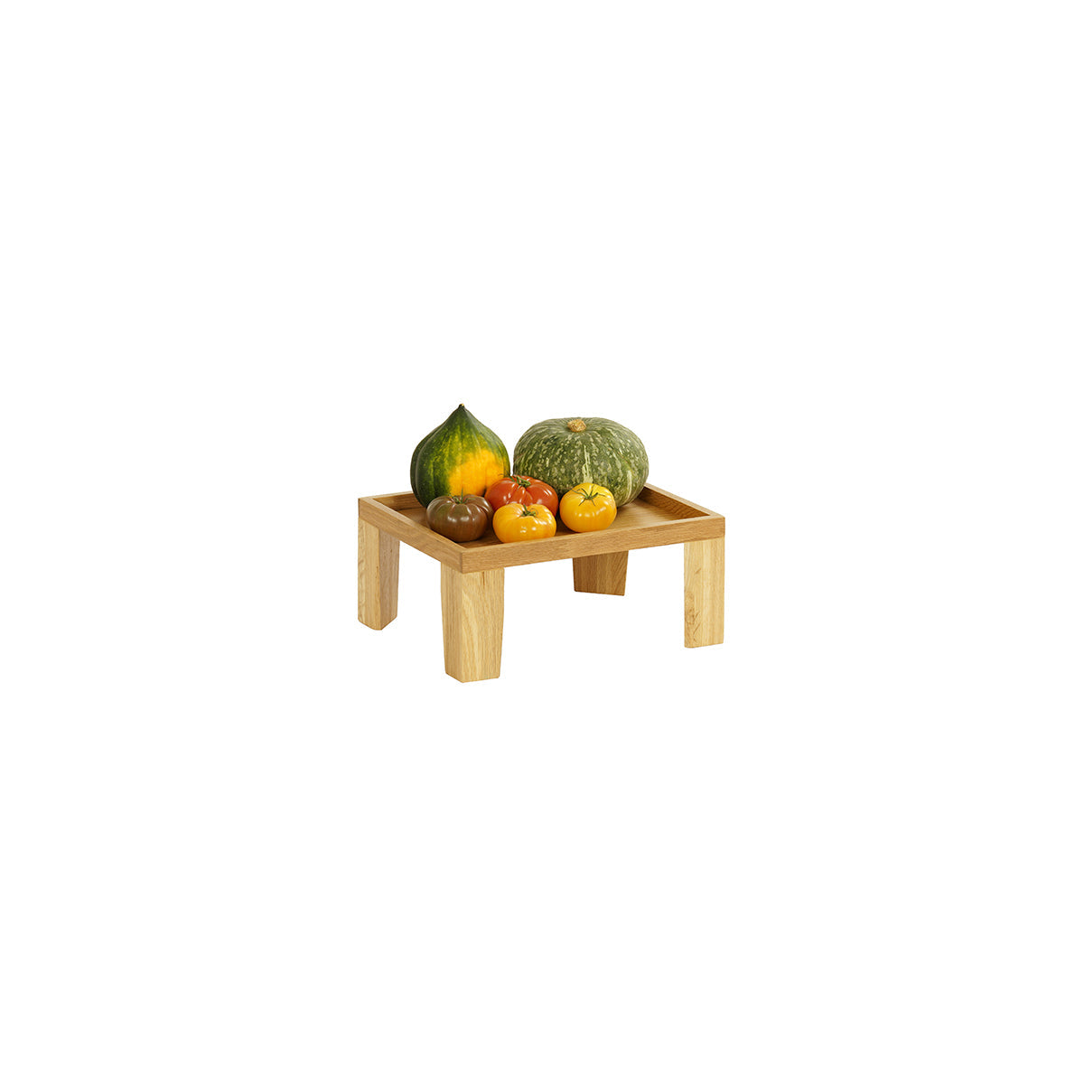 Sydney Oak Taper Leg Risers 254x305x152mm