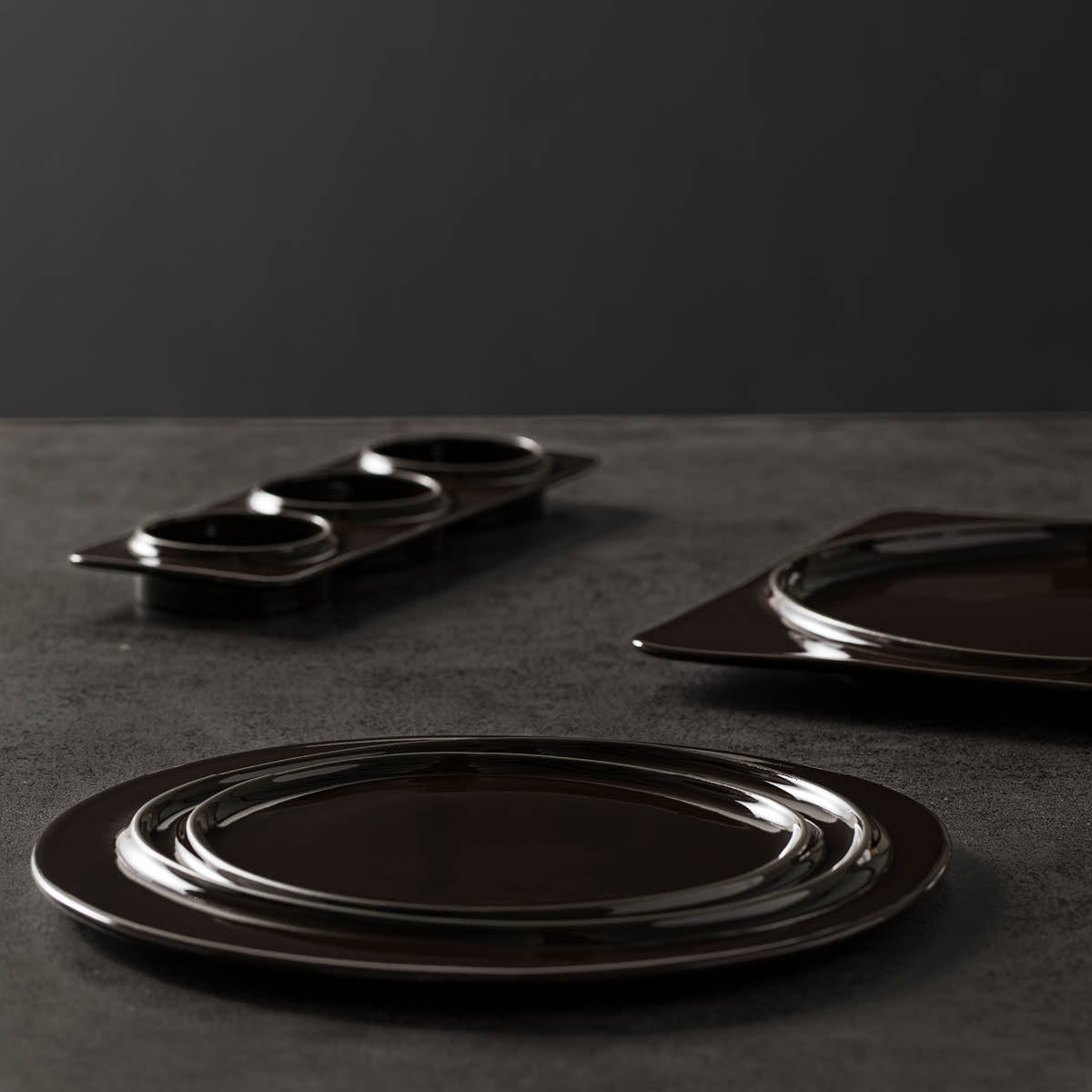 Ambar Chocolate Square Plate 271x271mm - DISCONTINUED BY SUPPLIER