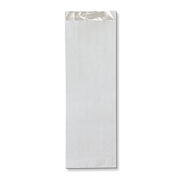 white Foil Kebab Bag unprinted 250pc/pk
