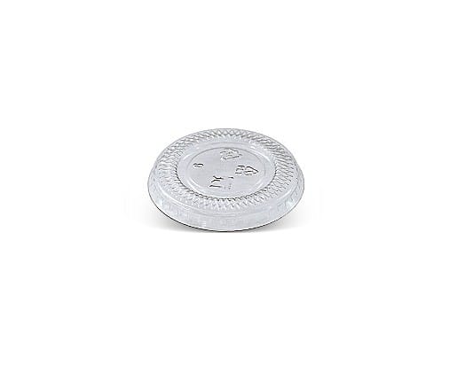 1 oz PET Flat Lid/No Hole 5000pc/ctn