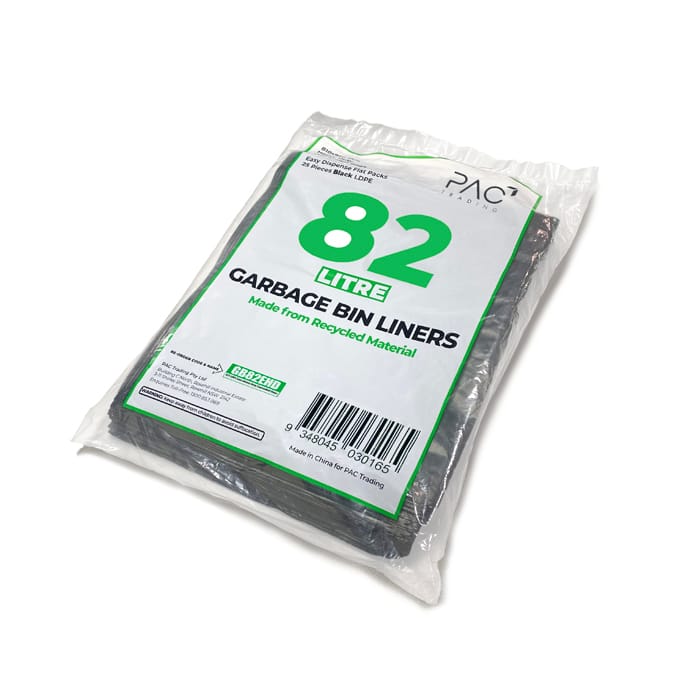 82L LDPE extra heavy duty starsealed bags 200pc/ctn