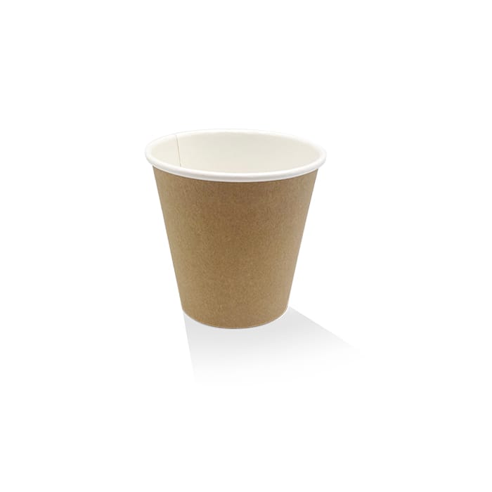 *8 oz PE Coated SW Cup/Kraft Print 1000pc/ctn