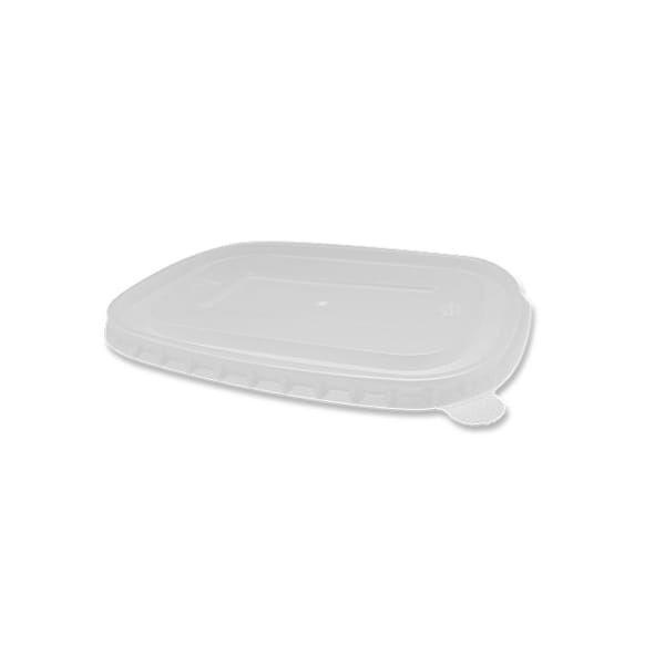 PP Lid for Rectangular Container - Fit 500-1000ml 300pc/ctn