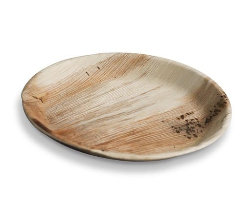 Palm round Plate 25cm/10'' 100pc/ctn