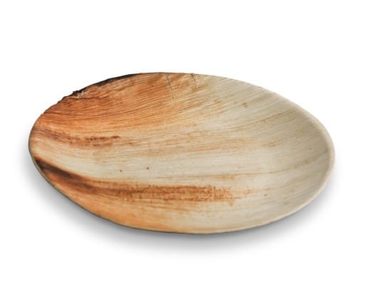 Palm round Plate Med 9'' 100pc/ctn