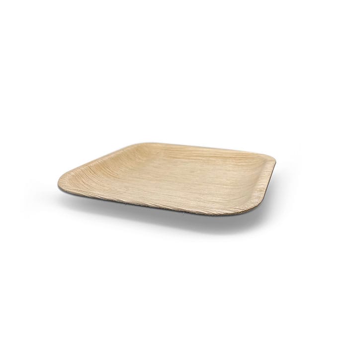 Palm SQUARE Plate 8'' 100pc/ctn