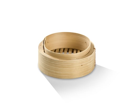 bamboo steamer base 6" 50/CTN