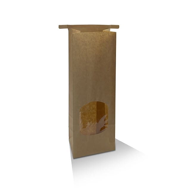 Tin Tie Bag-Small With window 500pc/ctn