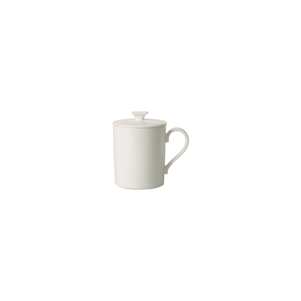 VB10-4482-4855 Villeroy And Boch Villeroy And Boch Metrochic Blanc Gifts Mug with Lid 320ml Tomkin Australia Hospitality Supplies