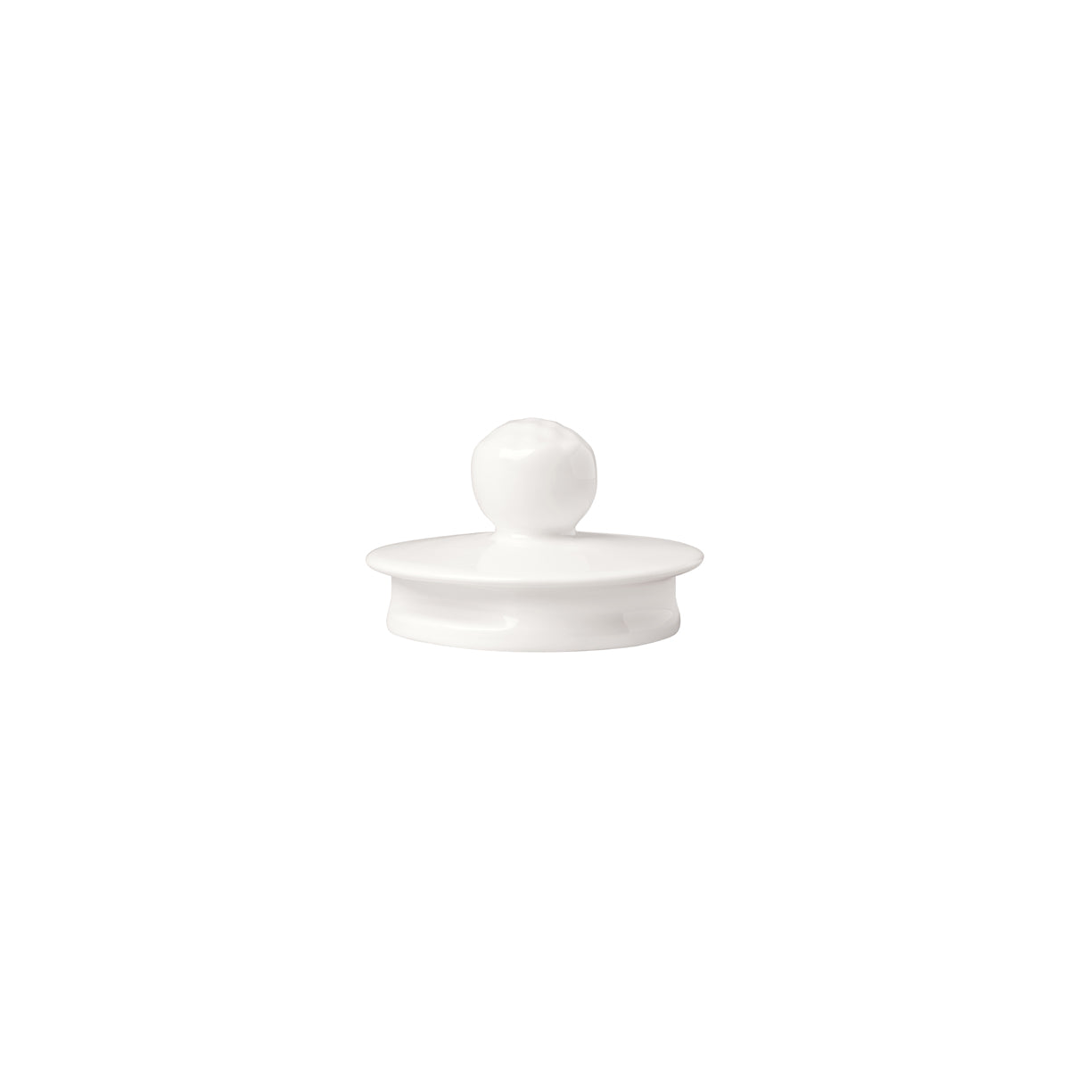 VB16-2155-0550 Villeroy And Boch Villeroy And Boch Easy White Lid Suits Teapot No. 5 400ml Tomkin Australia Hospitality Supplies
