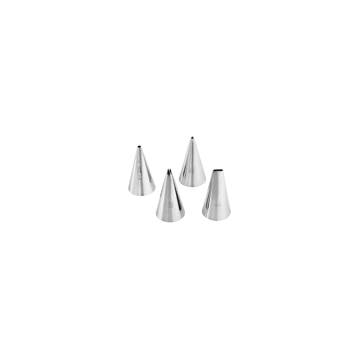 WLT40726 WILTSHIRE Writing Nozzles Set 4 Tomkin Australia Hospitality Supplies