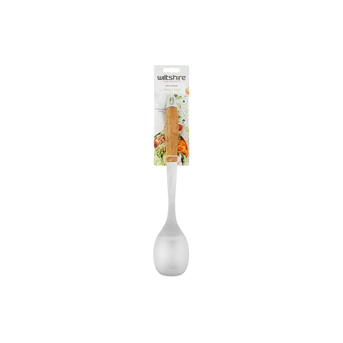 Wood Solid Spoon