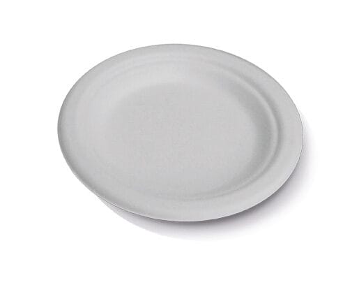 Sugarcane Round Plate 6" 1000pc/ctn
