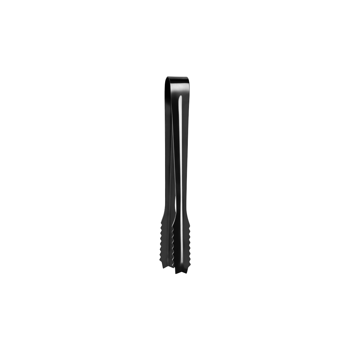Z0474 Zanzi Alligator Teeth Ice Tong 180mm Gunmetal Tomkin Australia Hospitality Supplies