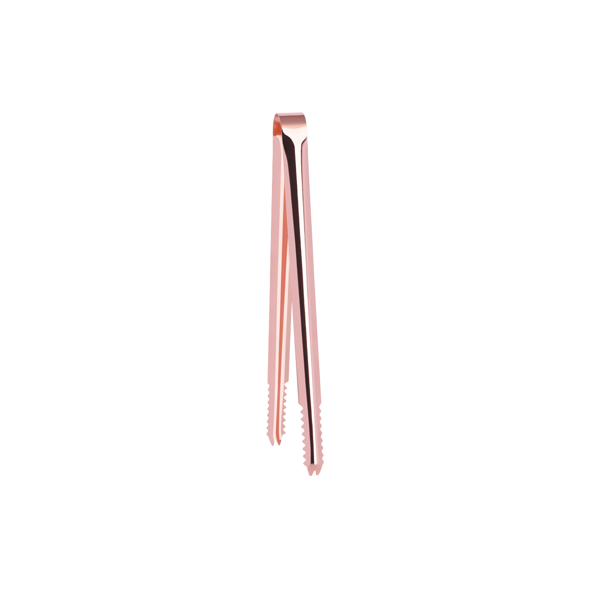 Z0502 Zanzi Alligator Teeth Ice Tong 245mm Rose Gold Tomkin Australia Hospitality Supplies