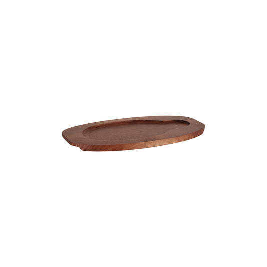 04021-B Chef Inox Wood Underliner for Steak Sizzler (04021) Tomkin Australia Hospitality Supplies