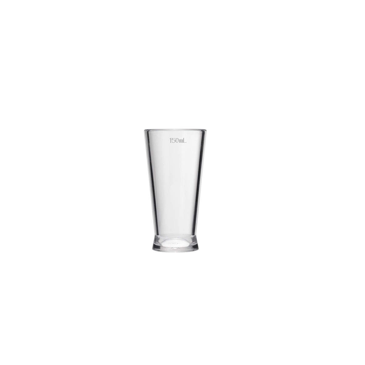 04401-12 Tru-Pour Tru-Pour Wine Jigger Polycarbonate 12pk 150ml Tomkin Australia Hospitality Supplies