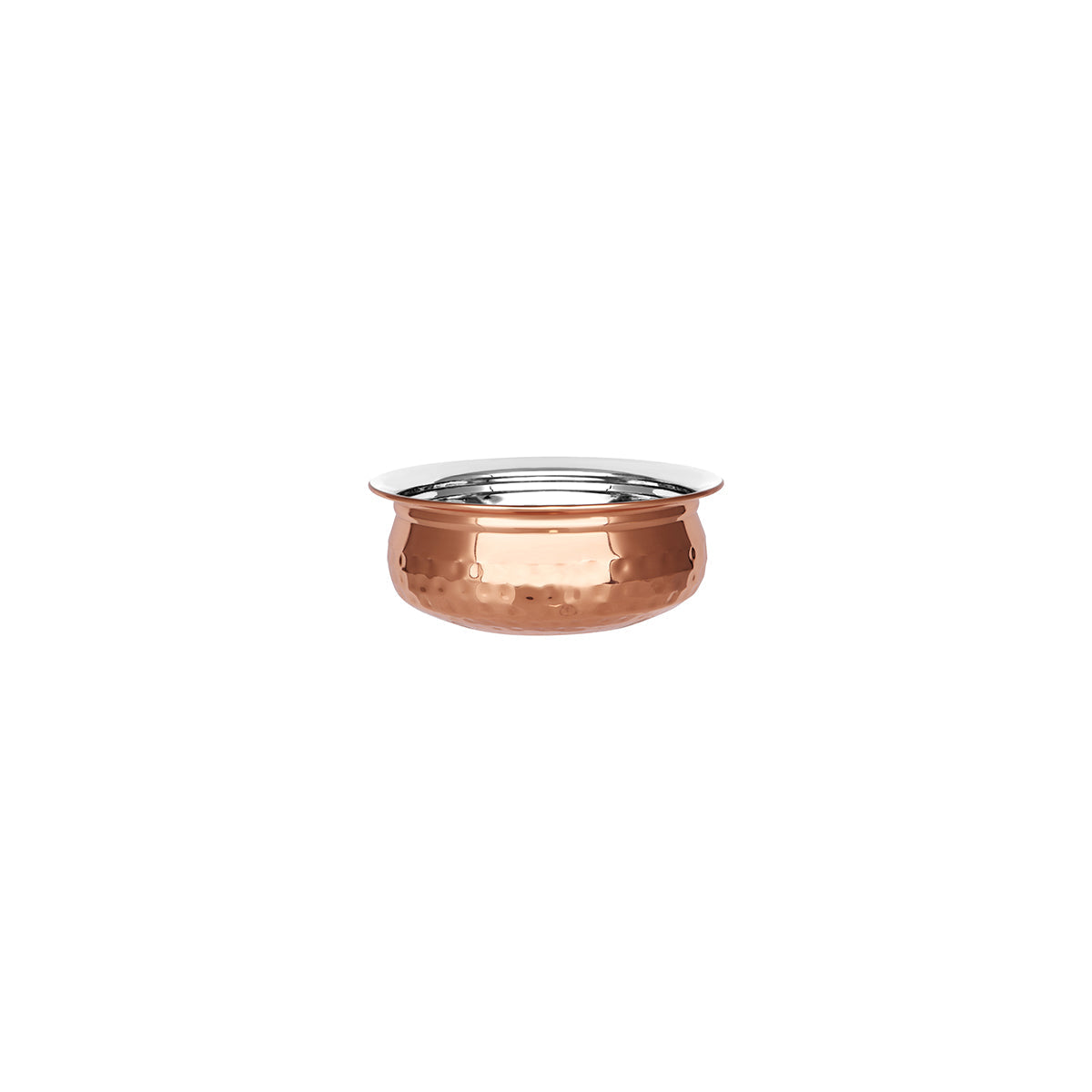 07497 Chef Inox Handi Bowl Stainless Steel / Copper Plate 130x55mm Tomkin Australia Hospitality Supplies