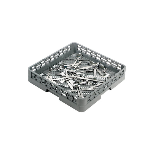 09556 Unica Washrack Flatware 500x500x100mm Tomkin Australia Hospitality Supplies