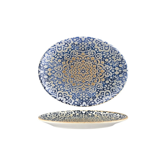 110997 Bonna Alhambra Oval Coupe Platter 250x192x25mm Tomkin Australia Hospitality Supplies