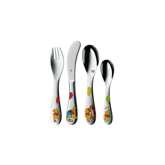 Winnie the Pooh 4pc Chiildren's Cutlery Set - DISCONTINUED BY SUPPLIER