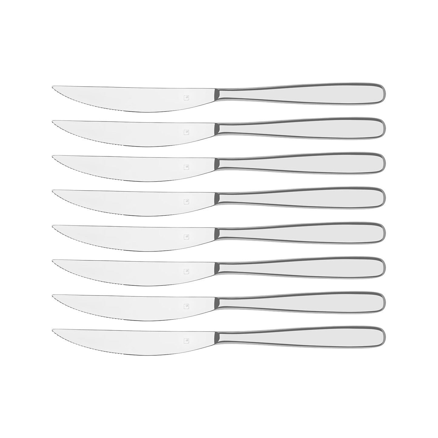 12600-118 Tablekraft Aero Dawn Steak Knife Set 8pc Tomkin Australia Hospitality Supplies