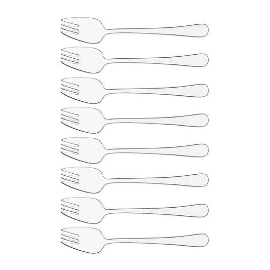 17800-117 Tablekraft York Buffet Fork Set 8pc Tomkin Australia Hospitality Supplies