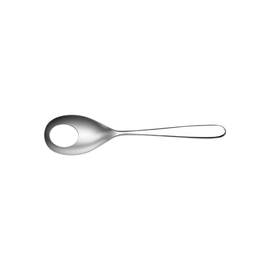 20012 Tablekraft Alaska Mirror Serving Spoon W/Hole H/H Tomkin Australia Hospitality Supplies