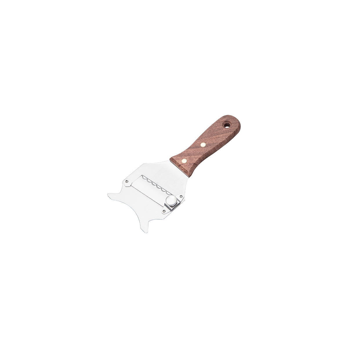 33004 Chef Inox Truffle Grater Wooden Handle 188x80mm Tomkin Australia Hospitality Supplies