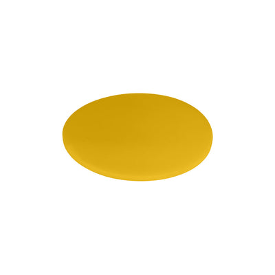 44392-YL Chef Inox Cutting Board Polyethylene Round Yellow 350mm Tomkin Australia Hospitality Supplies