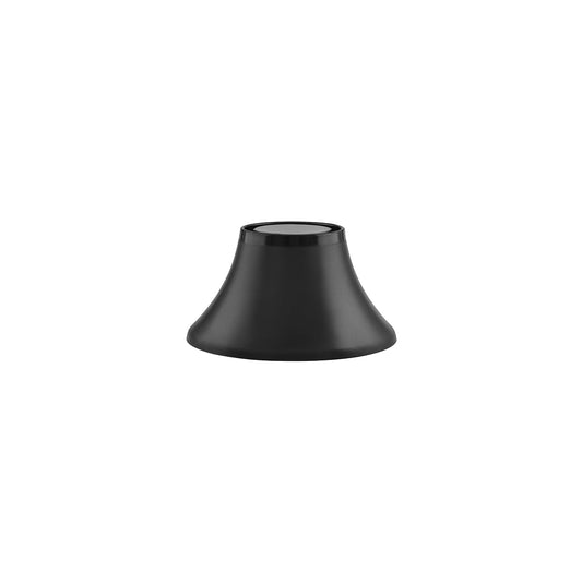 46530 Zicco Melamine Echo Black Pedistal Stand Bowl 164x80mm Tomkin Australia Hospitality Supplies