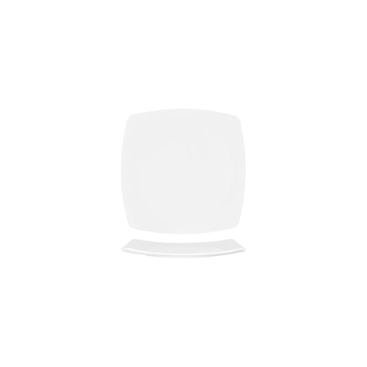 49000 Superware White Square Plate Coupe 190x190mm Tomkin Australia Hospitality Supplies