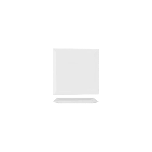 49080 Superware White Square Flat Plate 185x185mm Tomkin Australia Hospitality Supplies