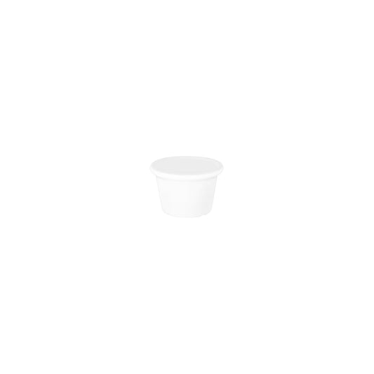 49190 Superware White Ramekin 50x30mm / 50ml Tomkin Australia Hospitality Supplies