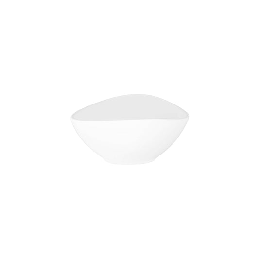 49292 Superware White Salad Bowl Triangle 260x210x110mm Tomkin Australia Hospitality Supplies