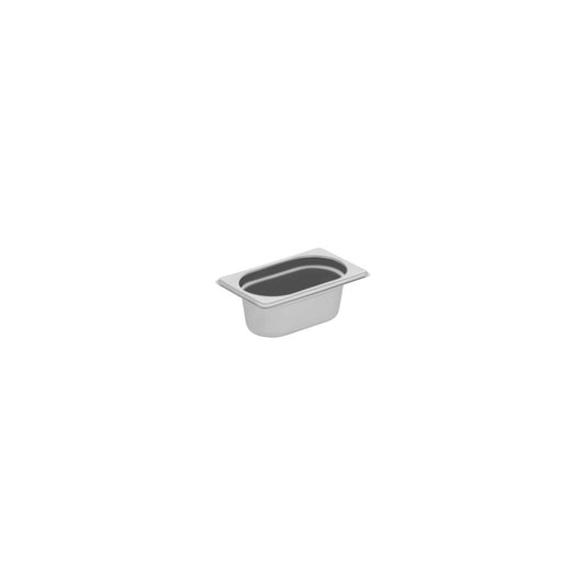 51902 Chef Inox Anti-Jam Steam Pan 1/9 Size 65mm Tomkin Australia Hospitality Supplies
