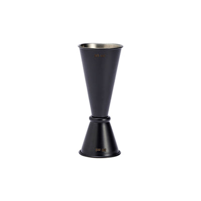 Japanese Style Jigger Stainless Steel Black Powder Coated 30/60ml
